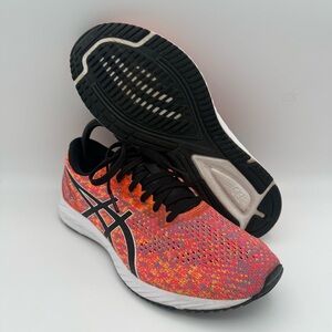 Women’s ASICS Sunrise Red Black Gel-DS Trainer 25 Athletic Running Shoes Size 9